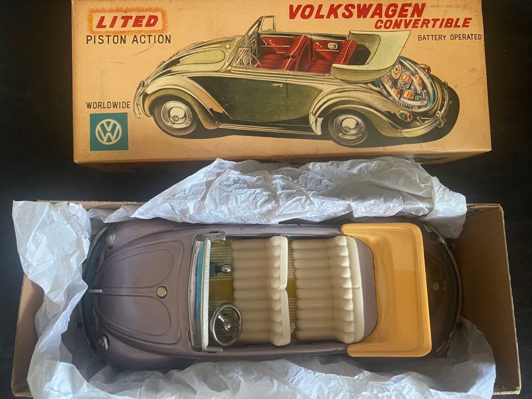 ⭐️ 野村トーイのフォルクスワーゲン コンバーチブル/パープルカラー/電動式