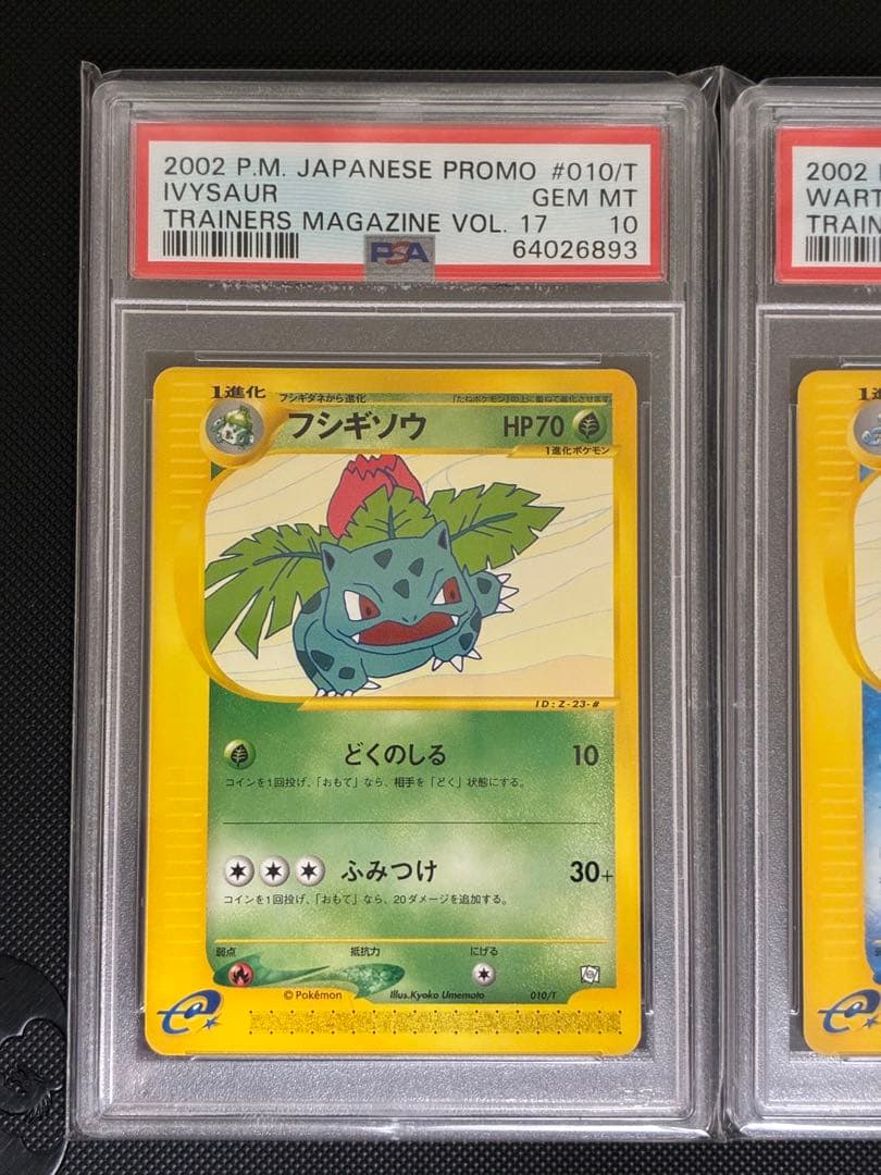 【PSA10】フシギソウ カメール リザード トレーナーズ プロモ カードe