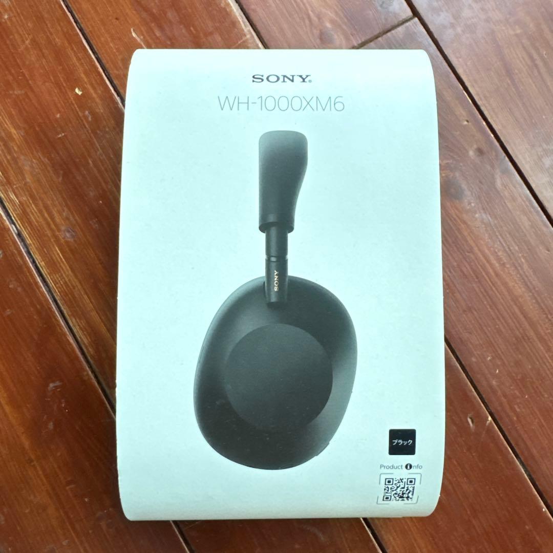 Sony WH-1000XM6 ワイヤレスヘッドホン ブラック
