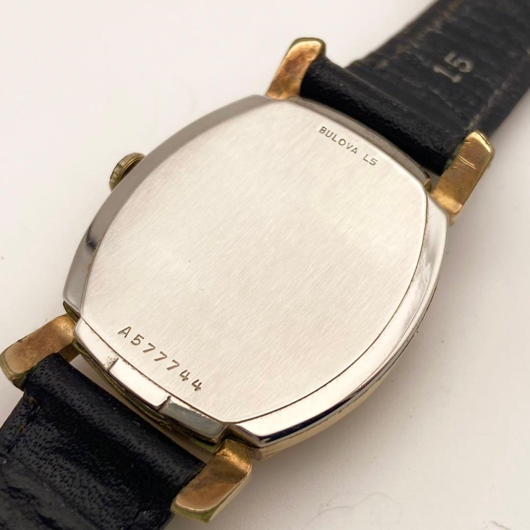 【稼働品】ブローバ 手巻き　腕時計 A577744 アンティーク　ヴィンテージ