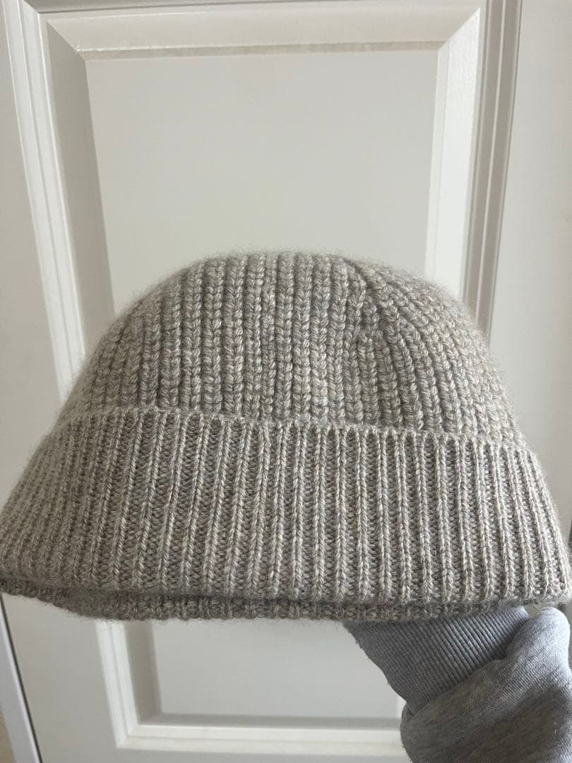 CELINE セリーヌ ニット帽 ビーニー ロゴ 正規品