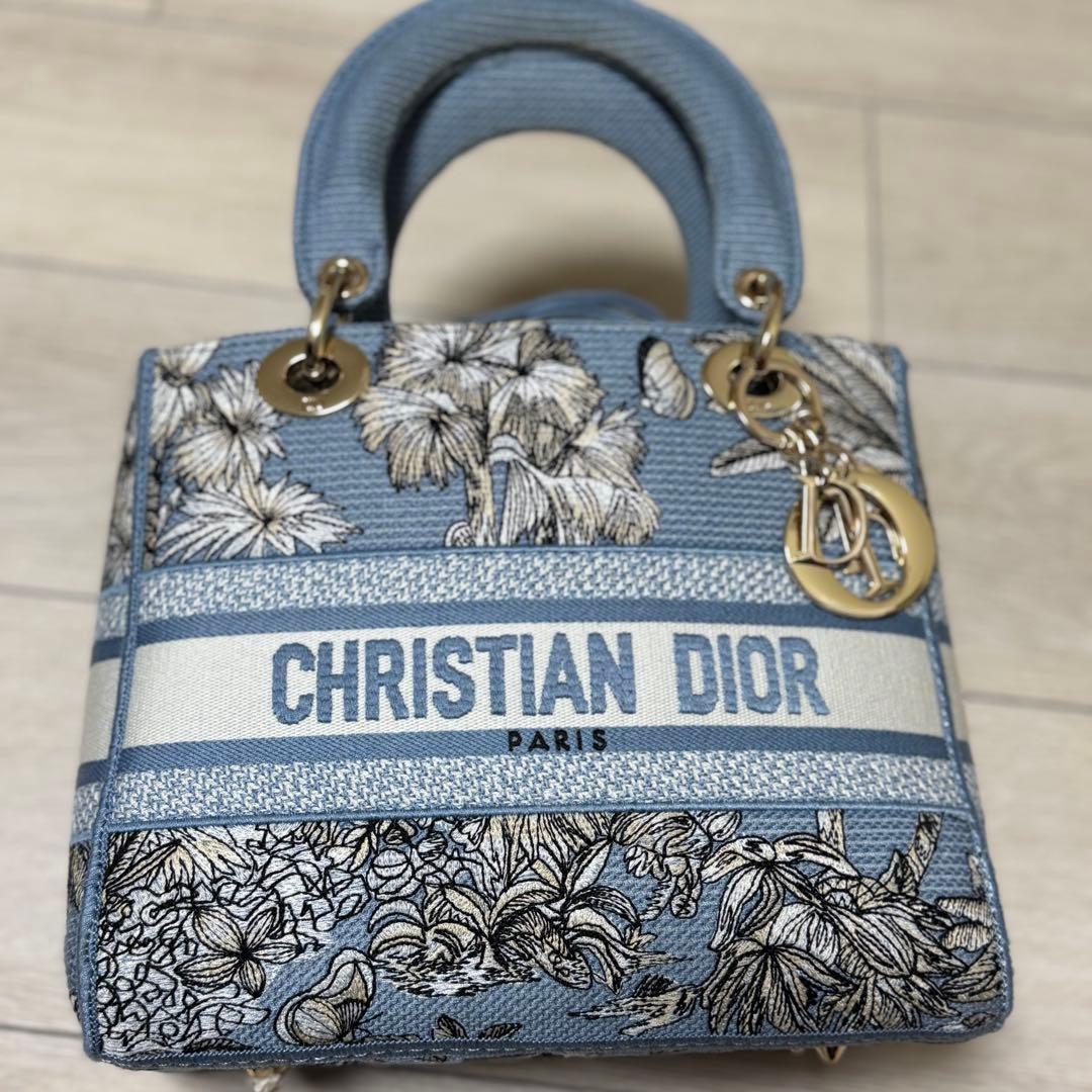 Christian Dior ノベルティ花柄ショルダーバッグ