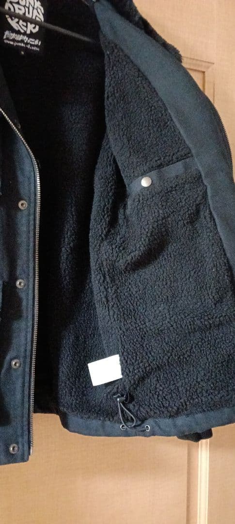 PUNK DRUNKERS パンクドランカーズ 裏ボア ドカジャン 黒