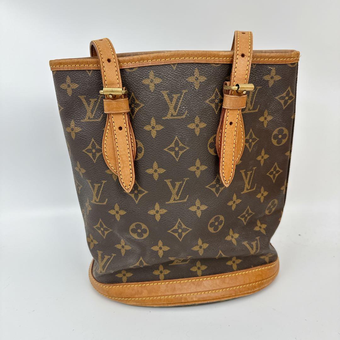 ルイヴィトン　モノグラム　バケツ　バッグ