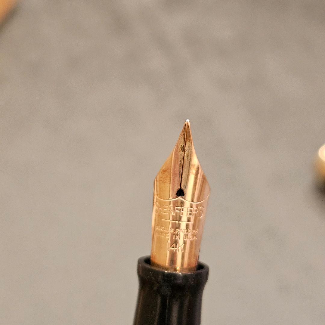 SHEAFFERヴィンテージ万年筆　14金