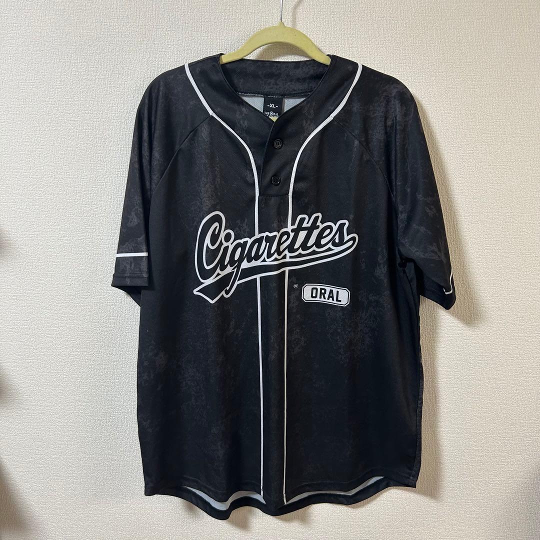 THE ORAL CIGARETTES ベースボールシャツ XL 黒