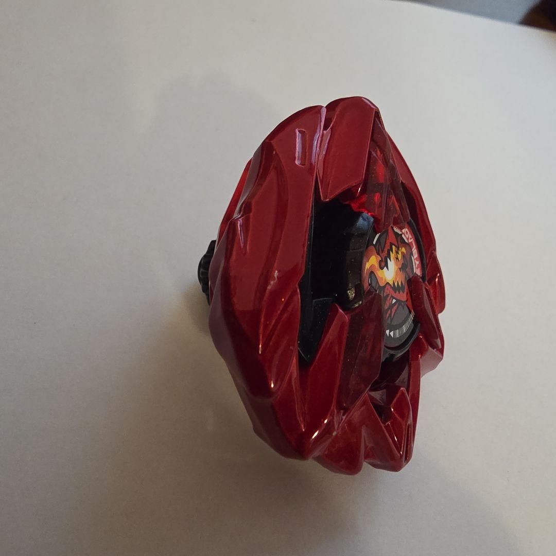 ベイブレードX　ドランバスターメタルコートレッド&ドランソードメタルコートブルー