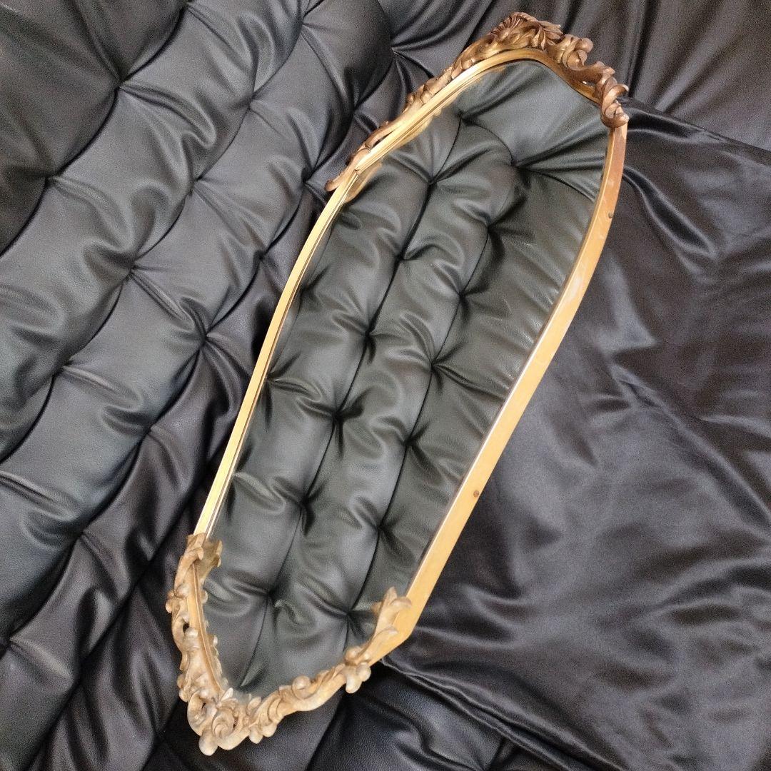 アンティーク 全身鏡 ウォールミラー 姿見鏡 ヴィンテージ 西洋 修正有