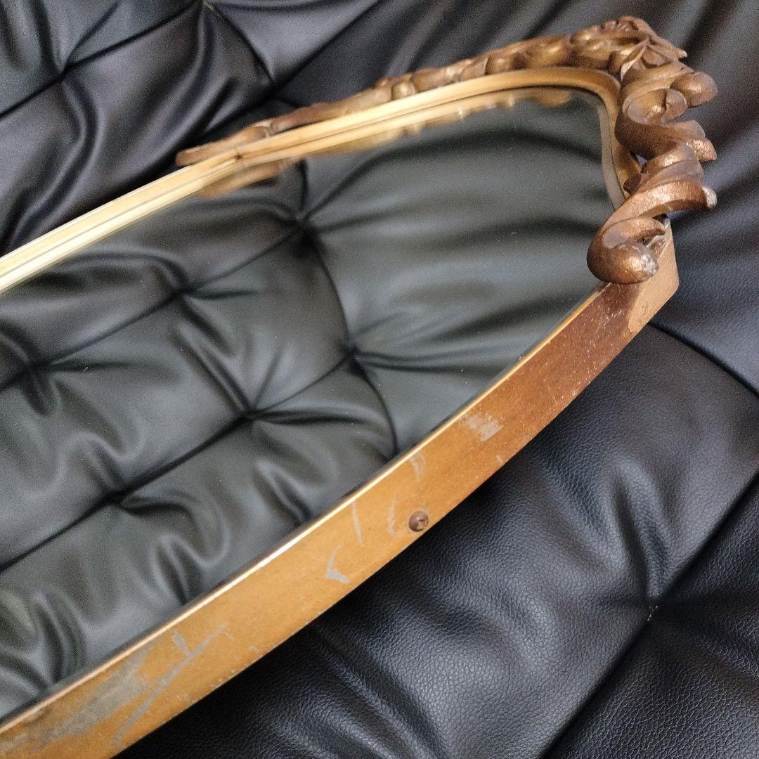 アンティーク 全身鏡 ウォールミラー 姿見鏡 ヴィンテージ 西洋 修正有