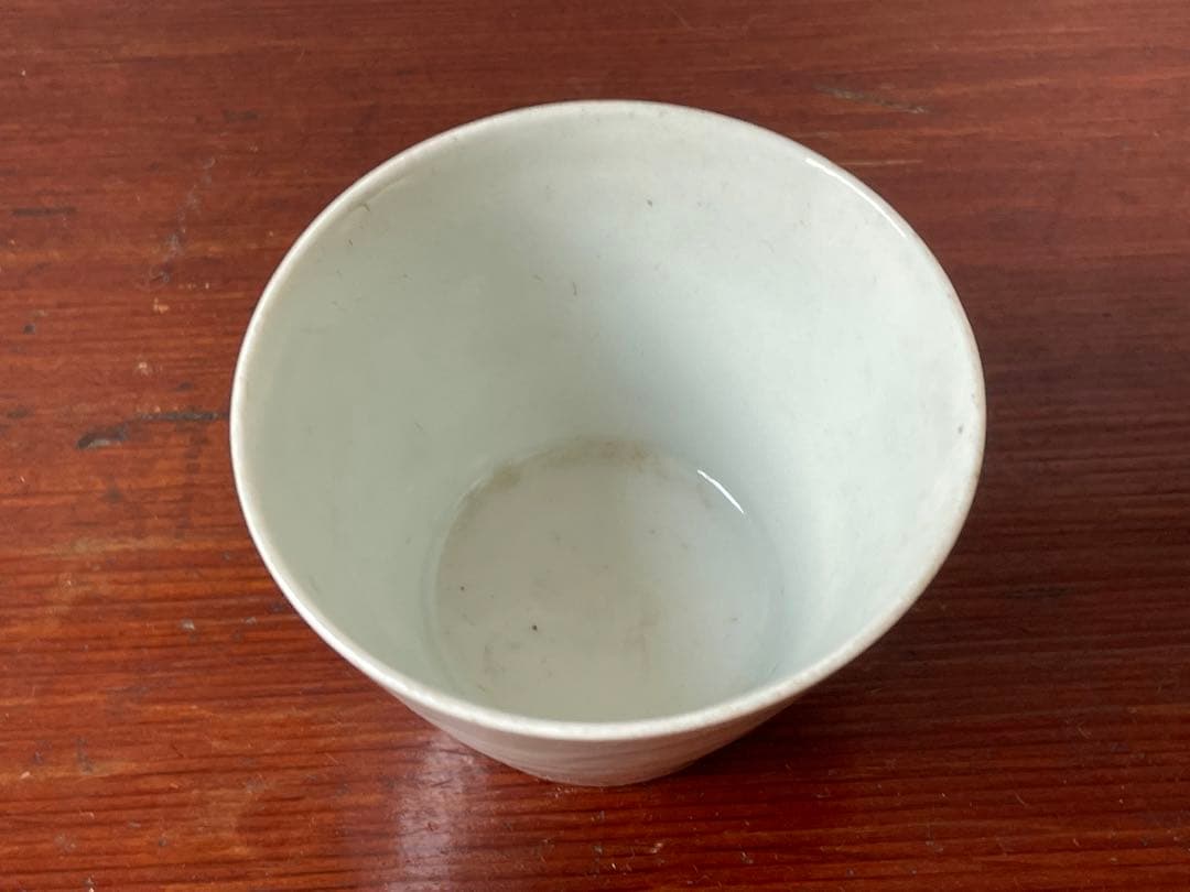 骨董　アンティーク　白磁　蕎麦猪口　古伊万里　白磁蕎麦猪口