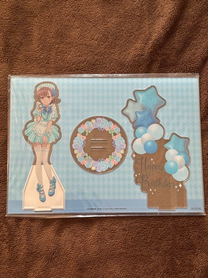 とある科学の超電磁砲T 御坂美琴 Birthdayくじ 御坂美琴　ジオラマ　３種