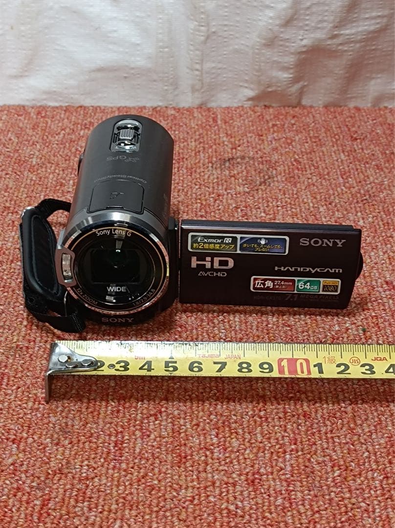 八3288【中古品】SONY　デジタルビデオカメラ　HDR-CX370V