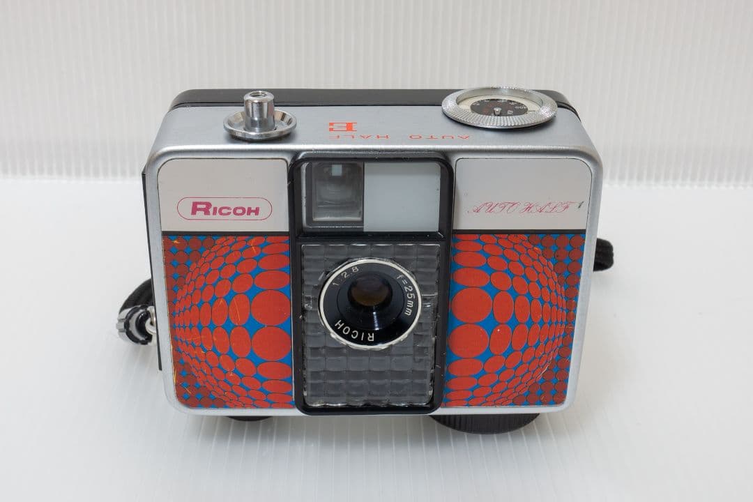 ⑭【美品・整備済品】RICOH AUTO HALF E 「レッド」 オートハーフ