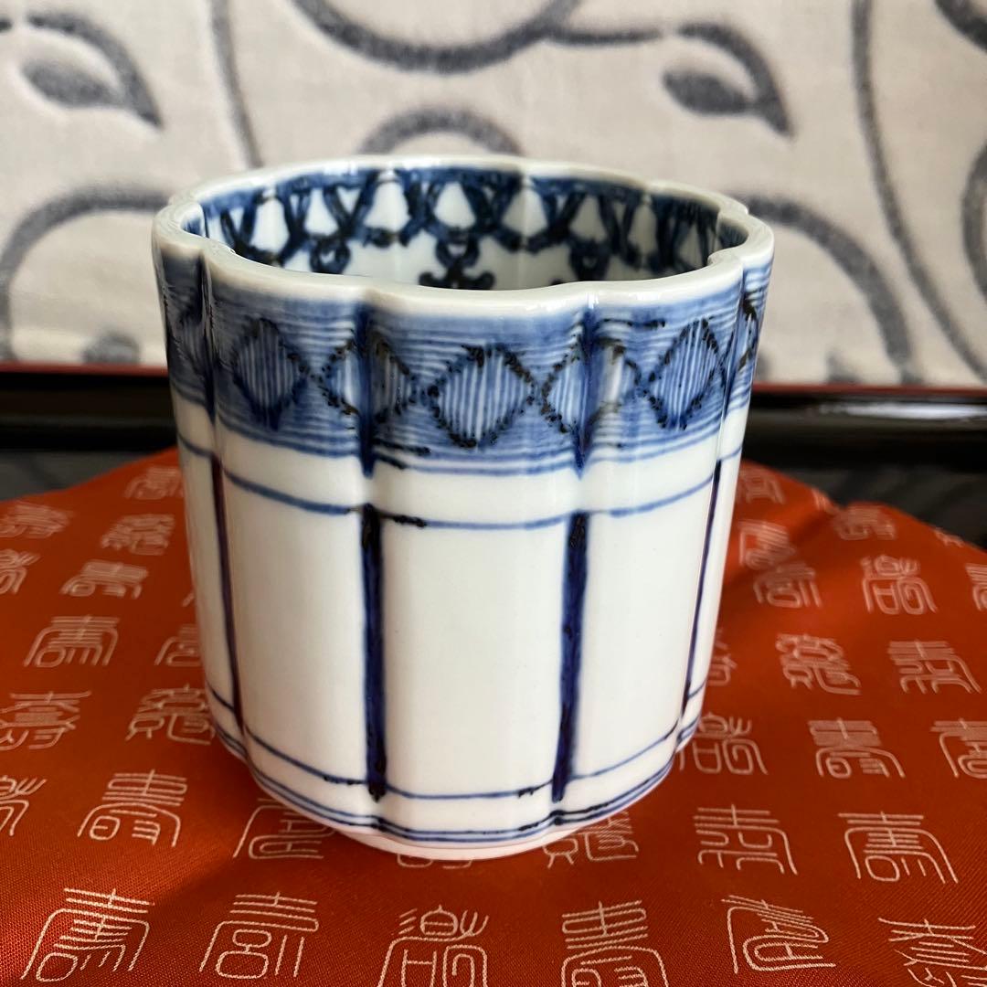 茶道具 景徳鎮王壊英作火入 共箱