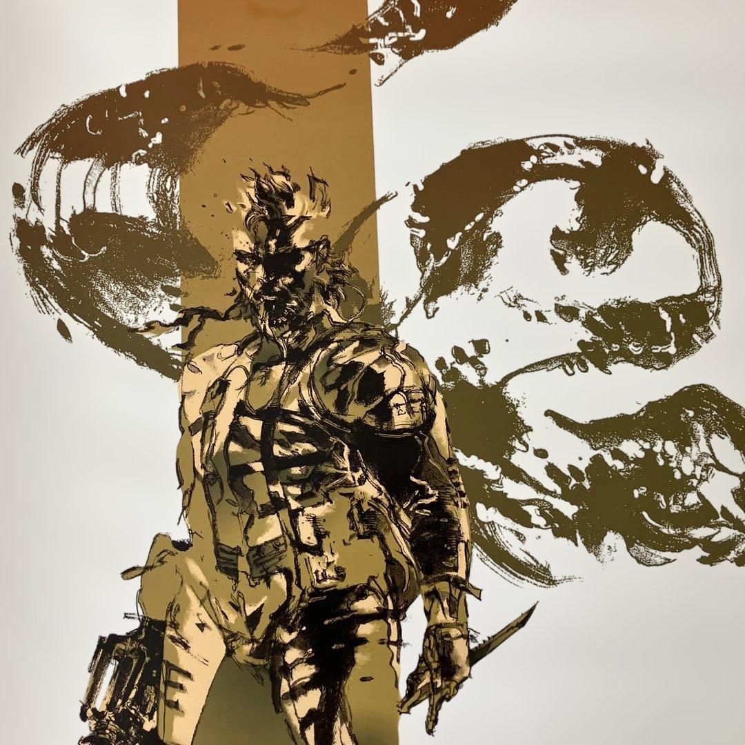 【非売品】L GEAR SOLID 3 B2ポスター