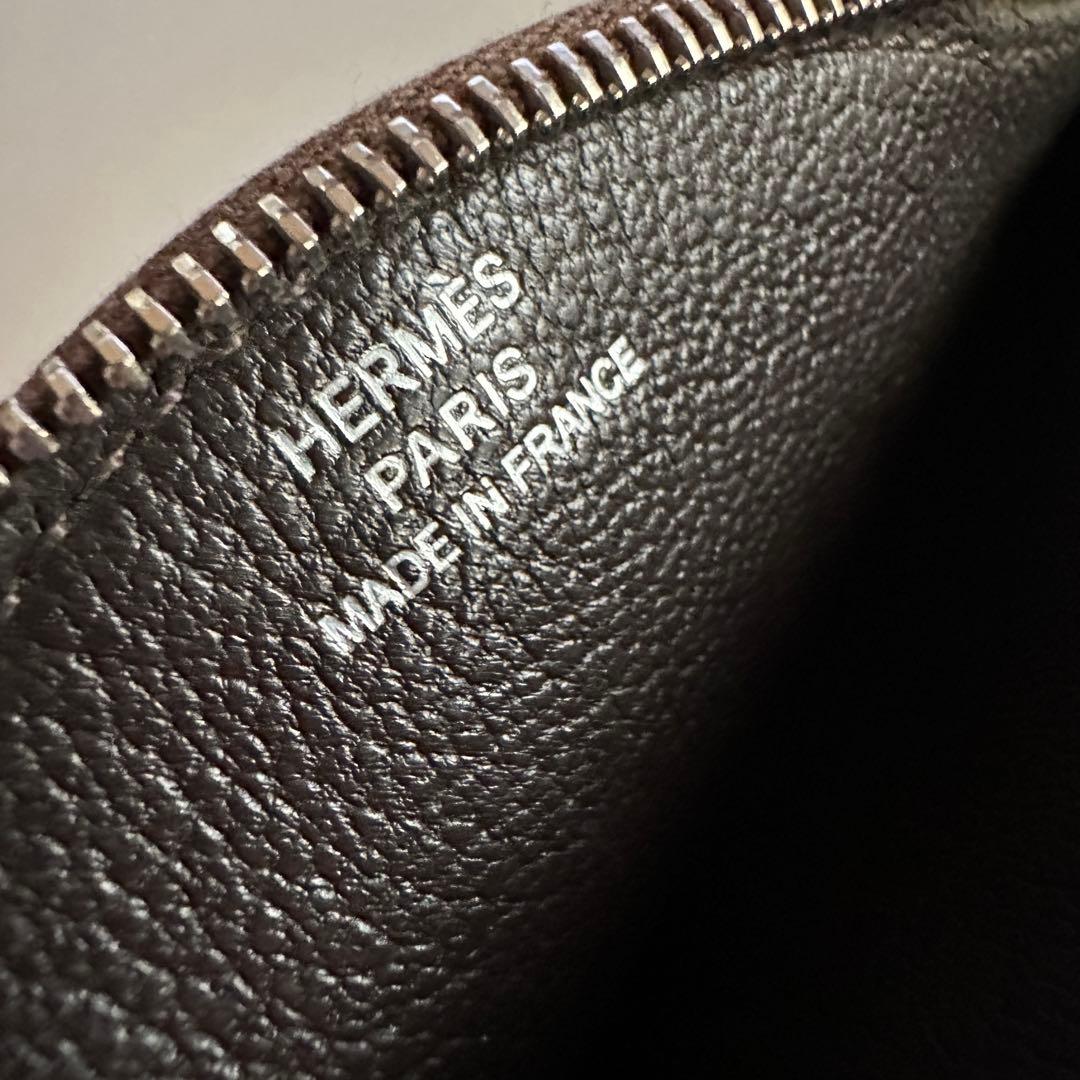 エルメス アニマル サル レザー ブラウン ケース 猿 モンキー