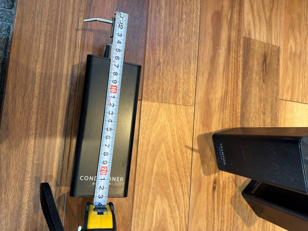 山崎実業(Yamazaki) マグネットツーウェイディスペンサー ブラック