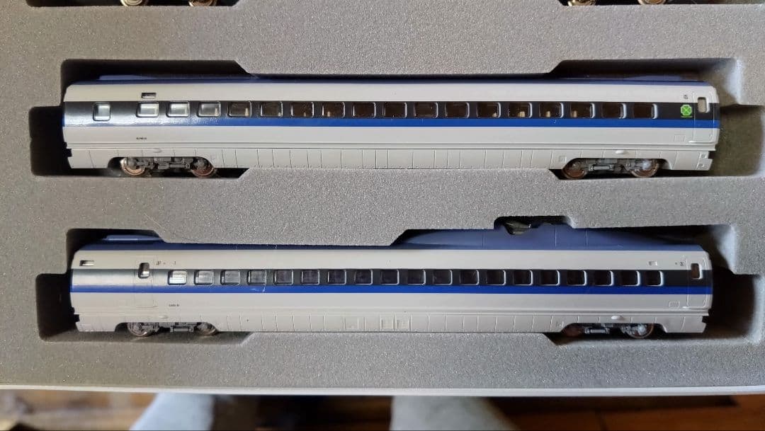 KATO 500系 新幹線 室内灯付きフル編成