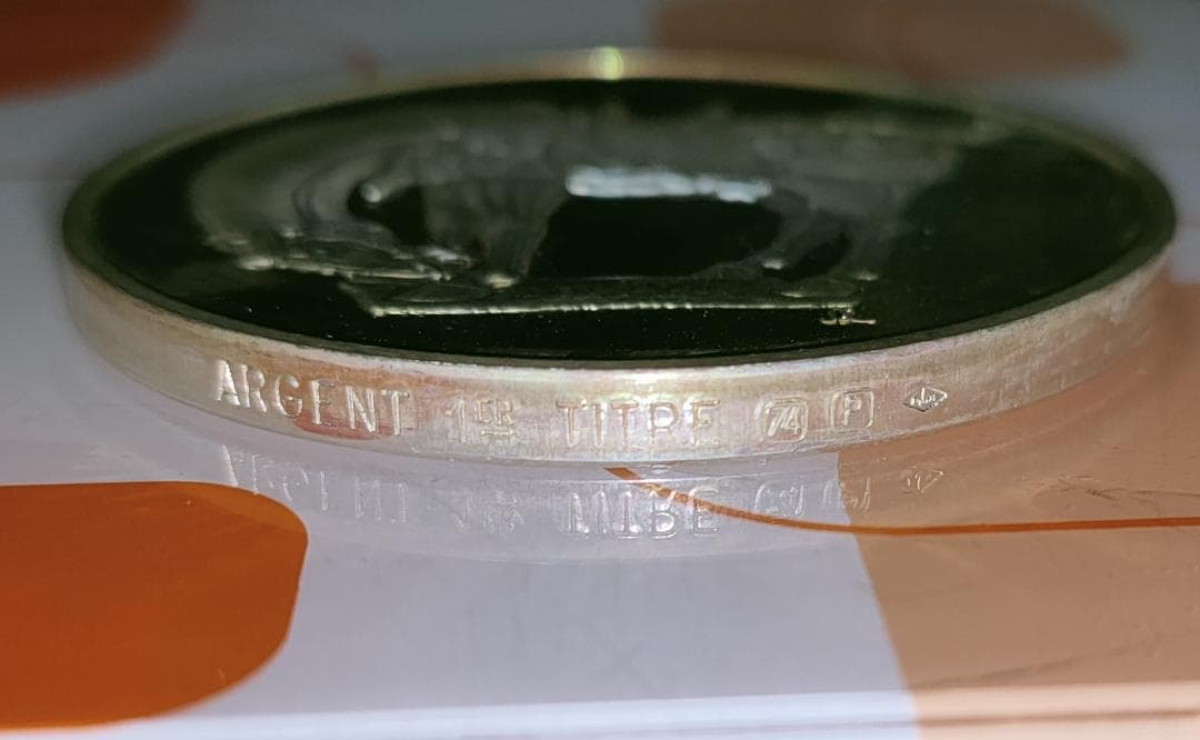 Franklin Mint フランスの 銀貨 Tang 唐朝 馬