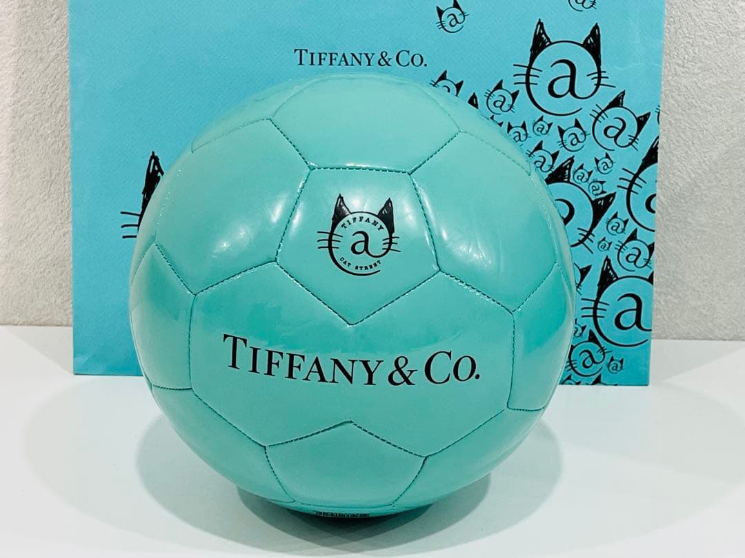 c728 ティファニー　スポルディング　SPALDING サッカーボール　5号