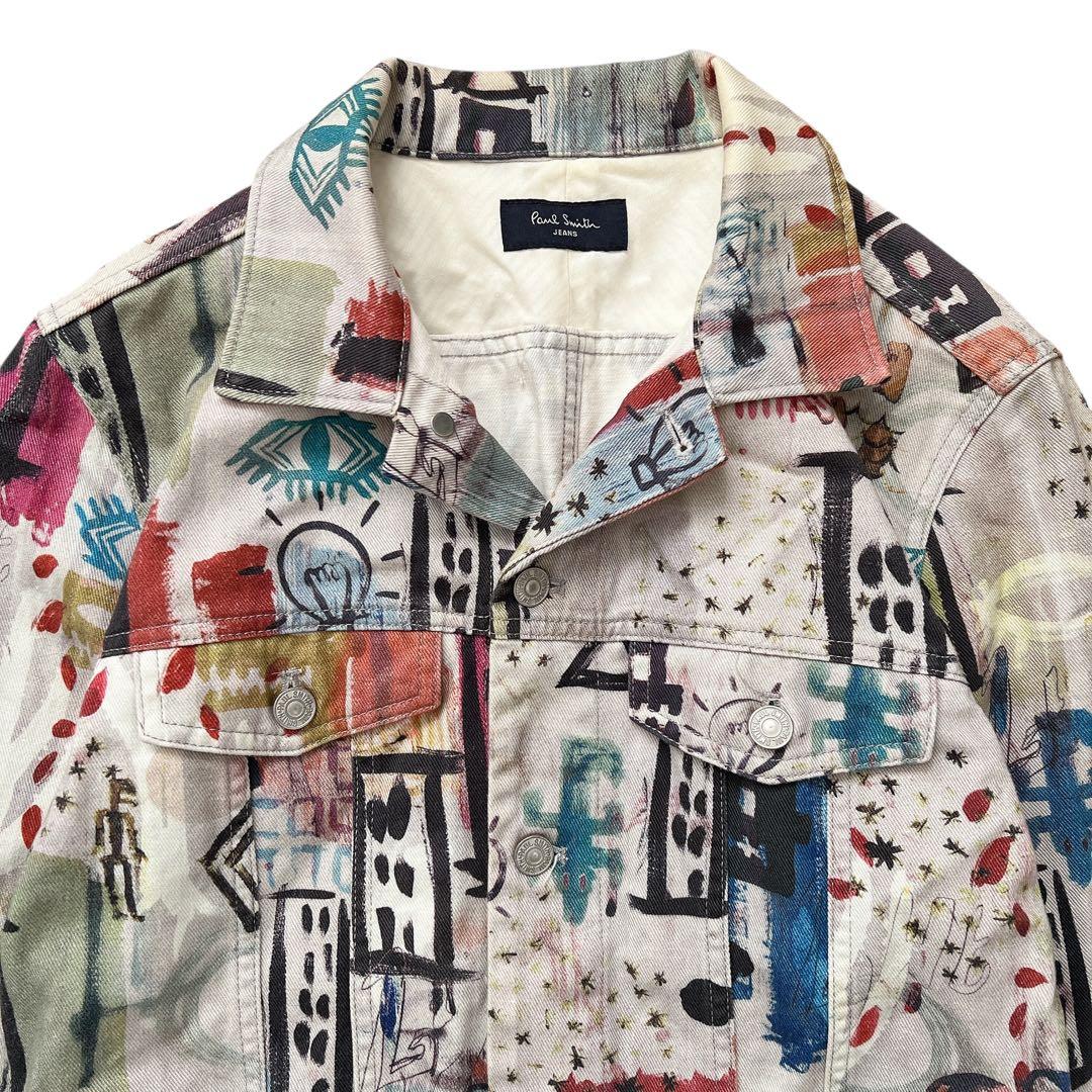 Paul Smith jeans　バスキア　ペイントジャケット　L