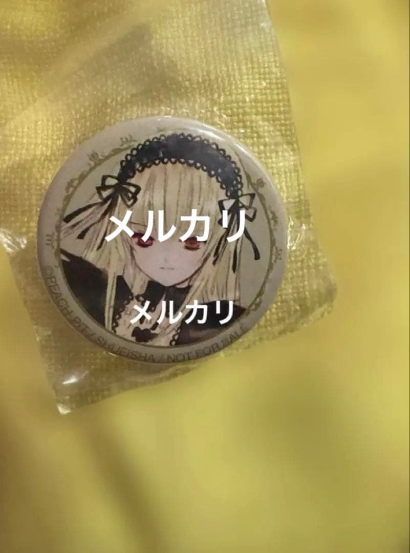 ローゼンメイデンミニ缶バッジ　水銀燈　薔薇乙女