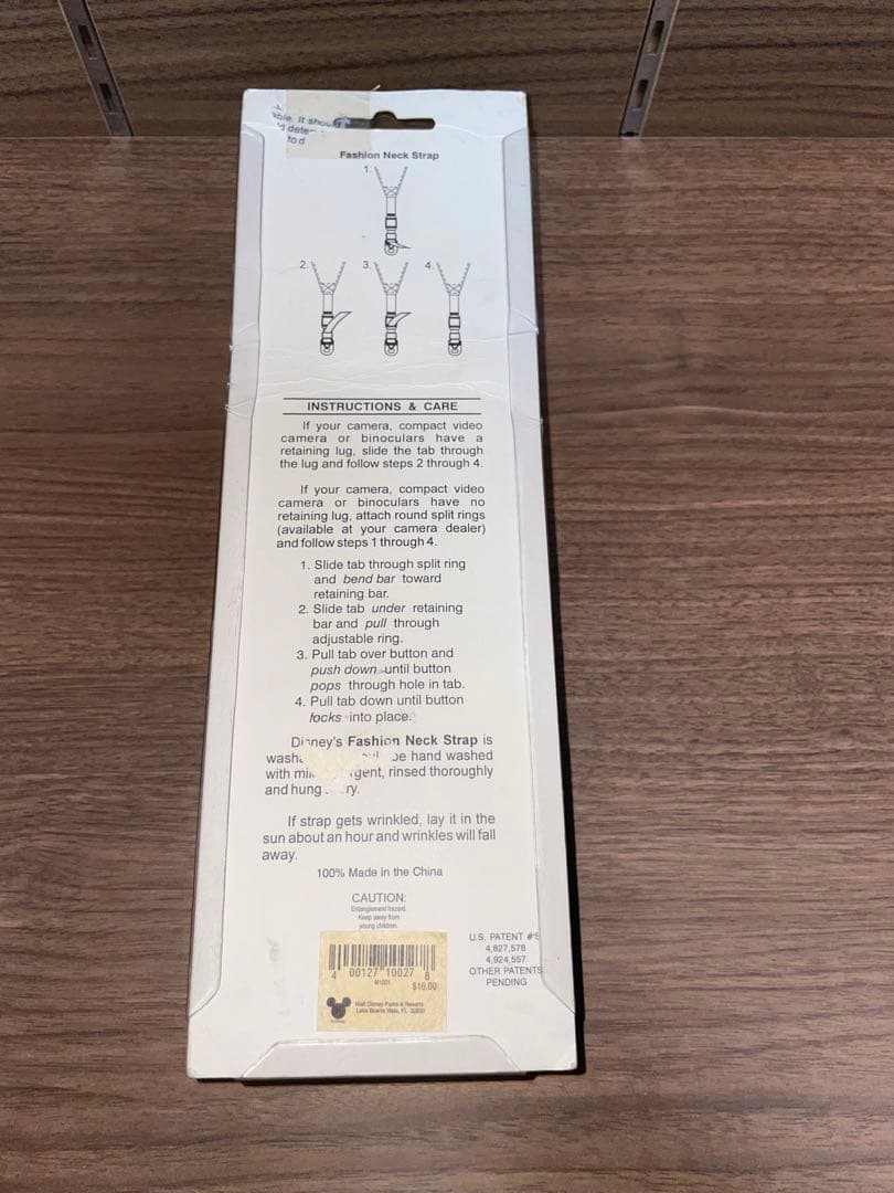 WDW ディズニーカメラストラップ(アイコン)