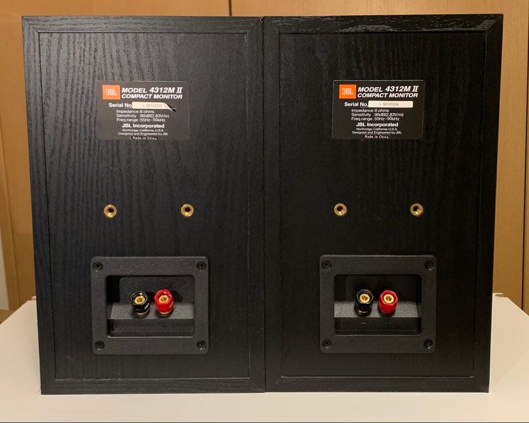 JBL 4312M II 133mm 3ウェイ コンパクトモニター