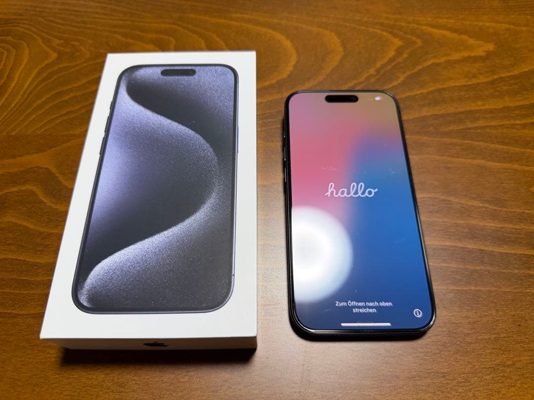 Apple iPhone 15 Pro ブルーチタニウム　256GB