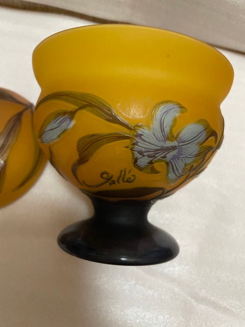 エミール　ガレ　花瓶　レプリカ