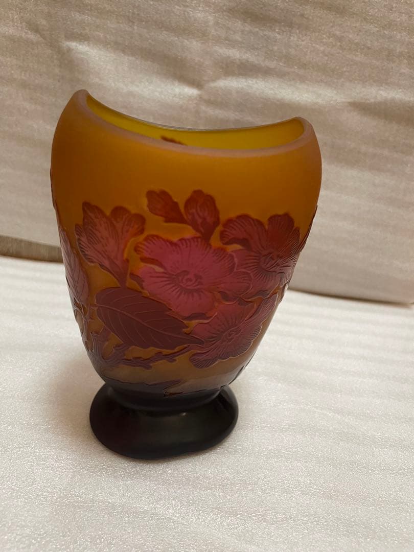 エミール　ガレ　花瓶　レプリカ