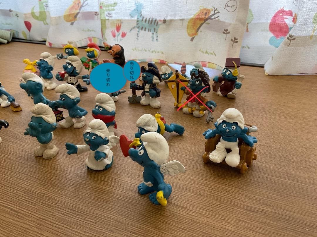 スマーフ　人形　フィギュア　Les Schtroumpfs