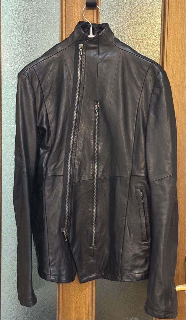 JULIUS レザーライダースジャケット