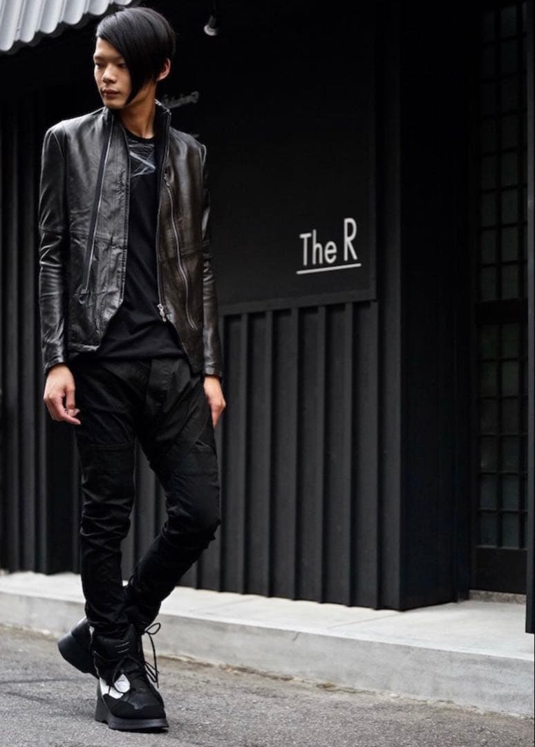 JULIUS レザーライダースジャケット