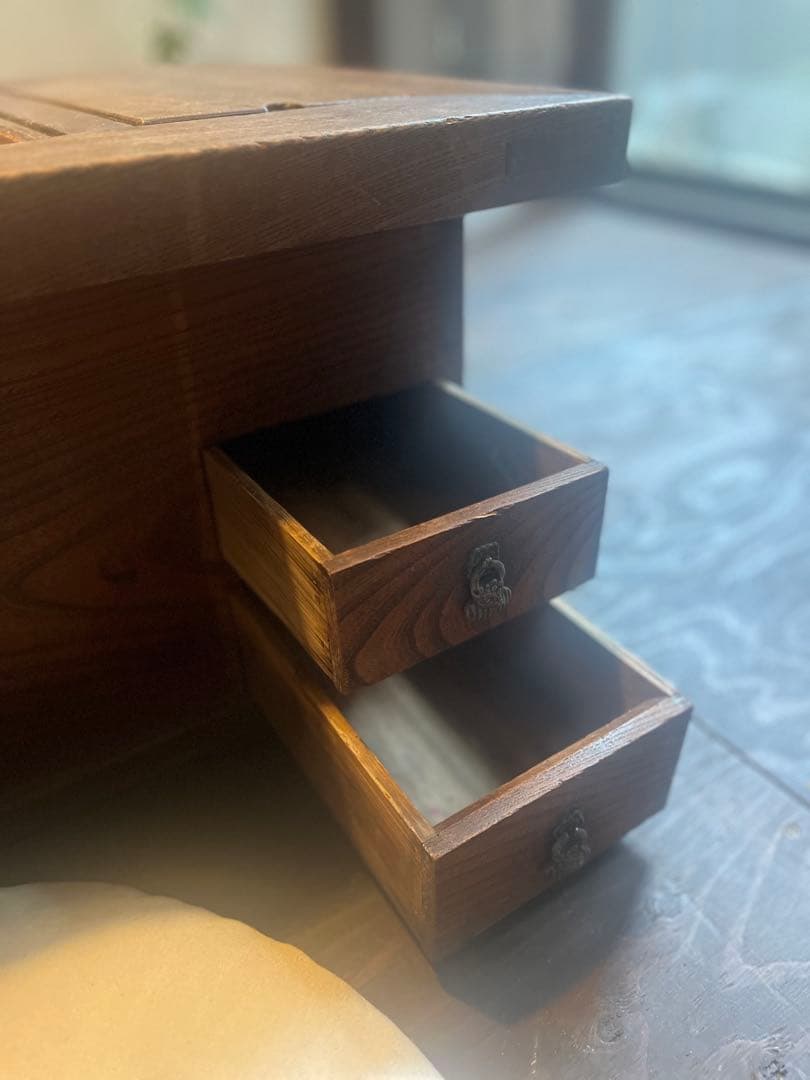 和製　アンティーク　昭和レトロ　長火鉢　火鉢　関西火鉢　古道具