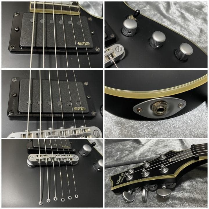 ★美品 希少生産完了品 Schecter C-1-PLATINUM