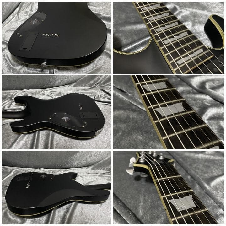 ★美品 希少生産完了品 Schecter C-1-PLATINUM