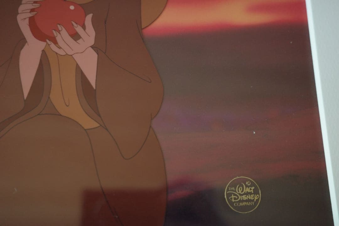 アラジン＆ジャスミン【Sunset Romance】サンセットロマンス　セル画