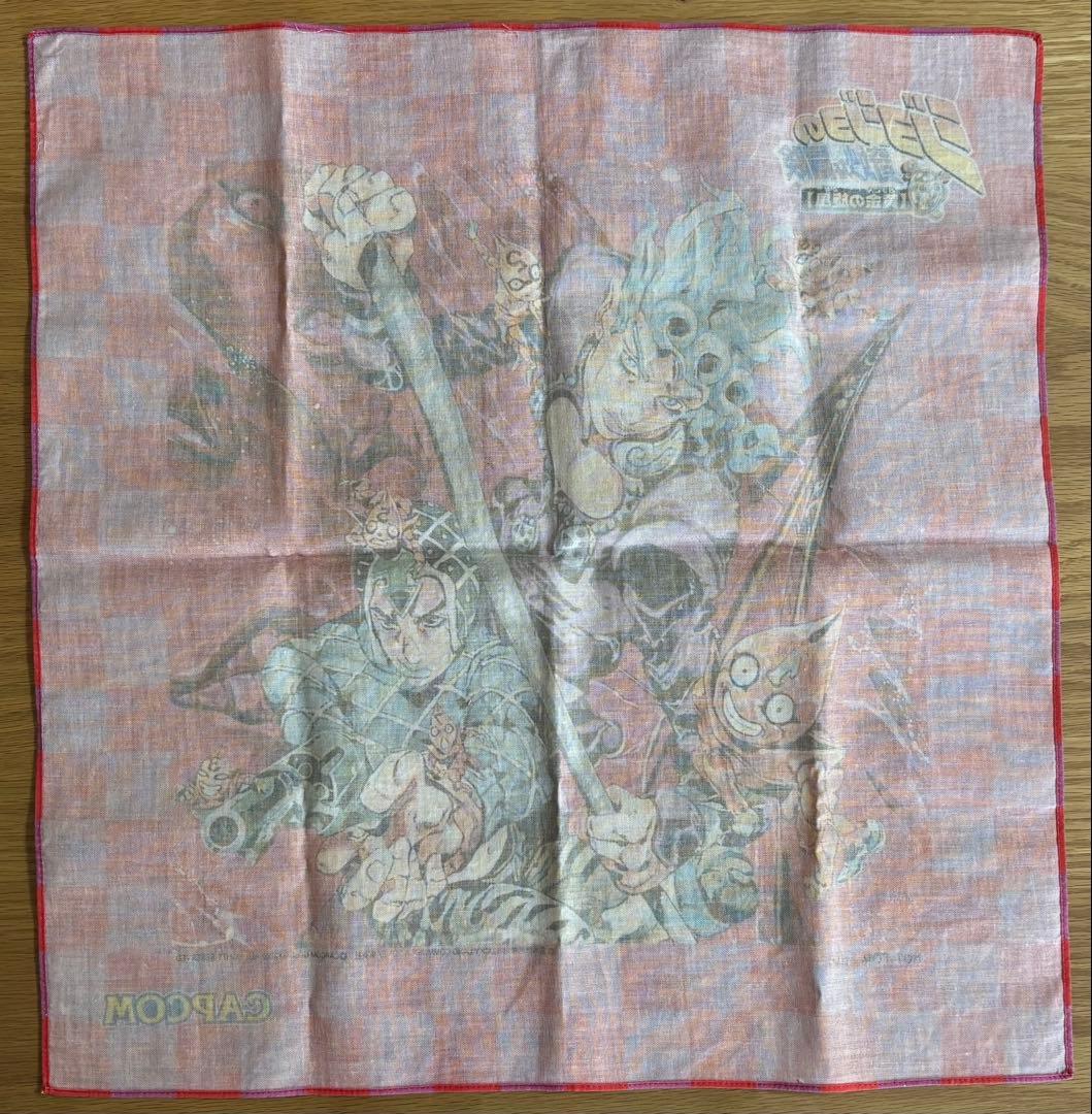 PS2 ジョジョの奇妙な冒険　黄金の旋風　特典　ハンカチ