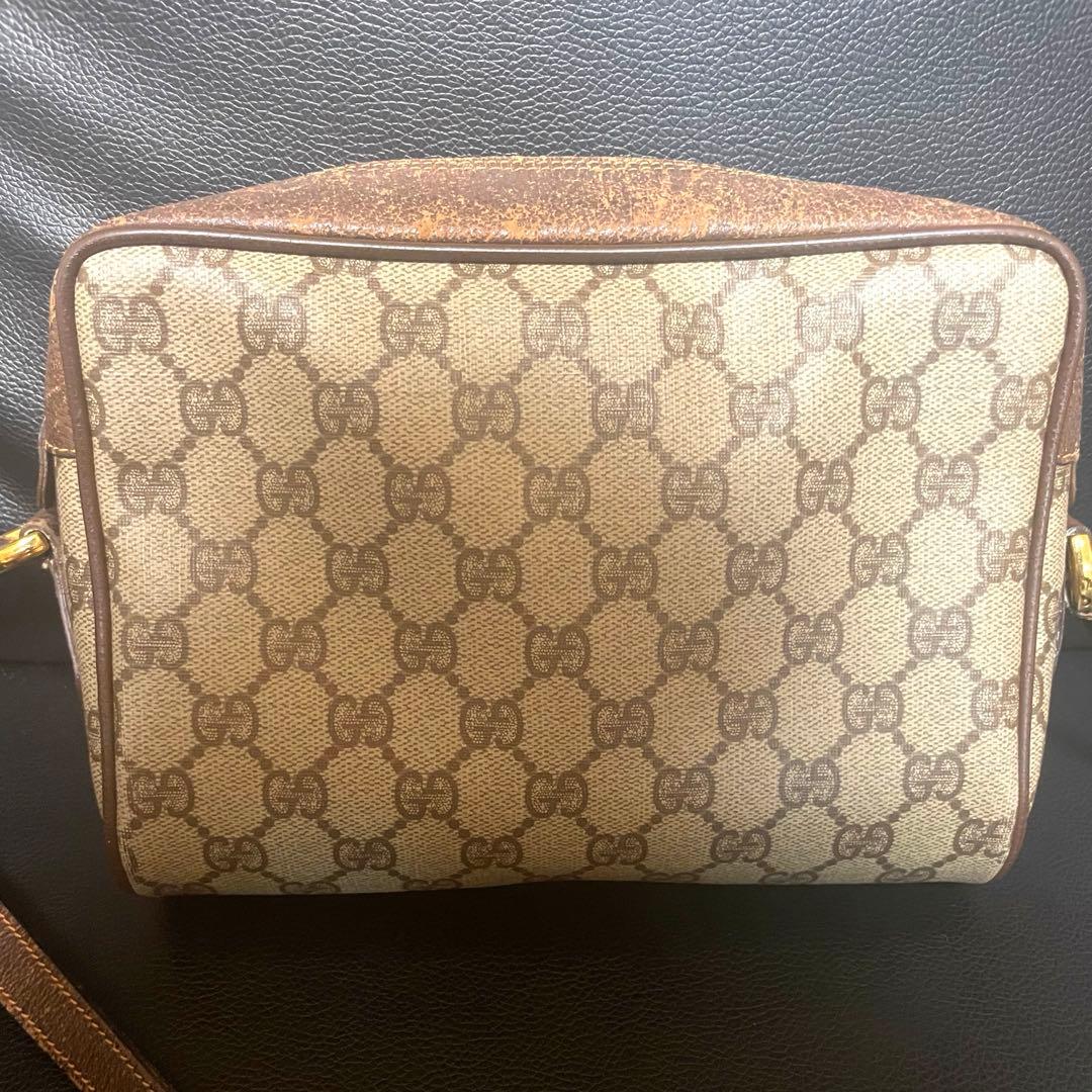 オールドグッチ シェリーライン GGスプリーム ショルダーバッグ