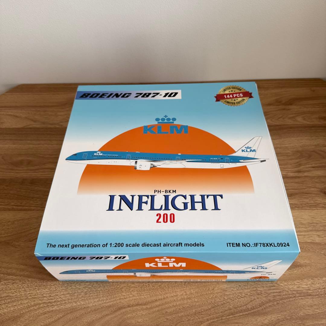航空機・ヘリコプター INFLIGHT200 KLM Boeing 787-10 1/200