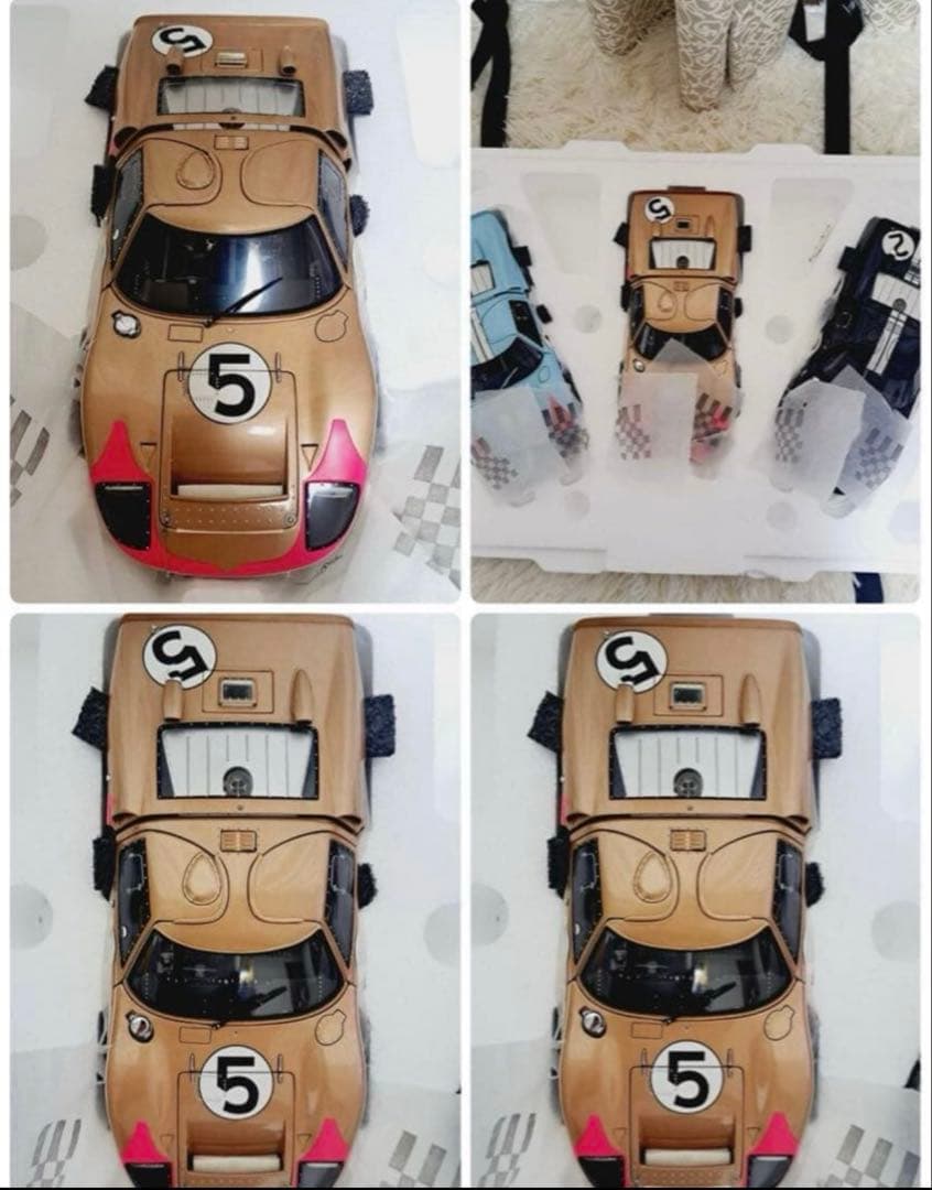 新品　エグゾト 京商 1/18 フォードGT40 Mk II 1966 ルマン