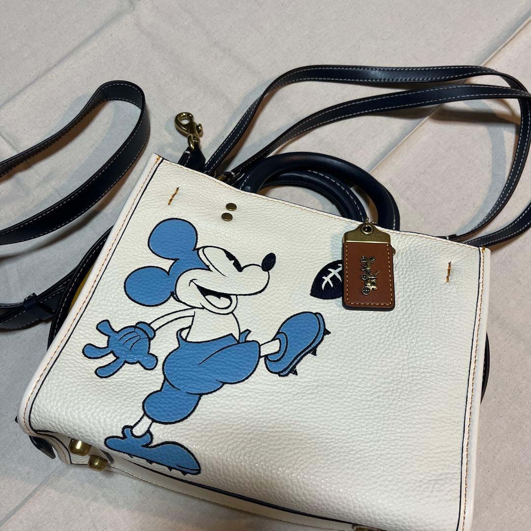 COACH ディズニーコラボ ローグ25 3way ショルダー ハンドバッグ