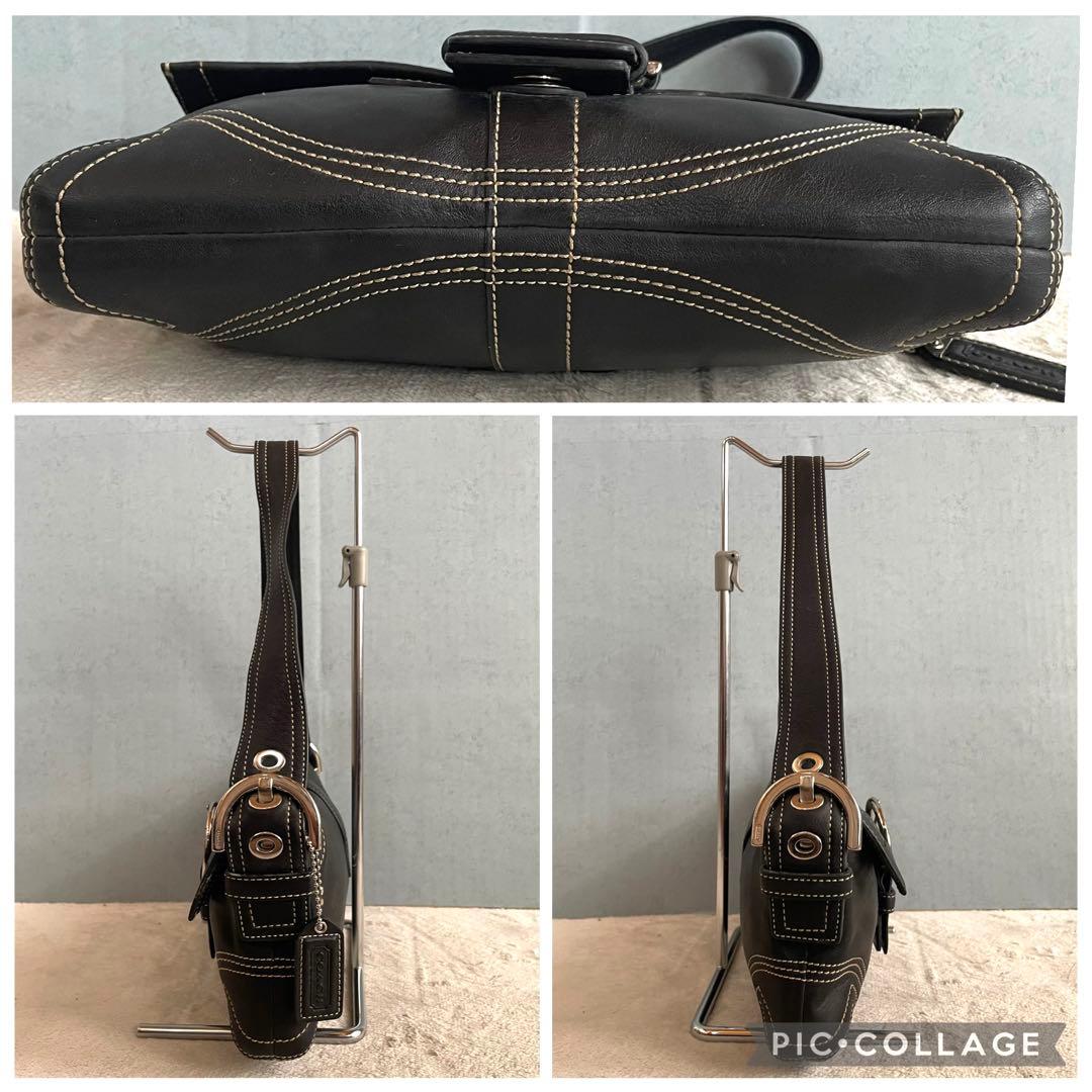 【SMILE.TH様】コーチ ワンショルダーバッグ ソーホー チャーム ステッチ