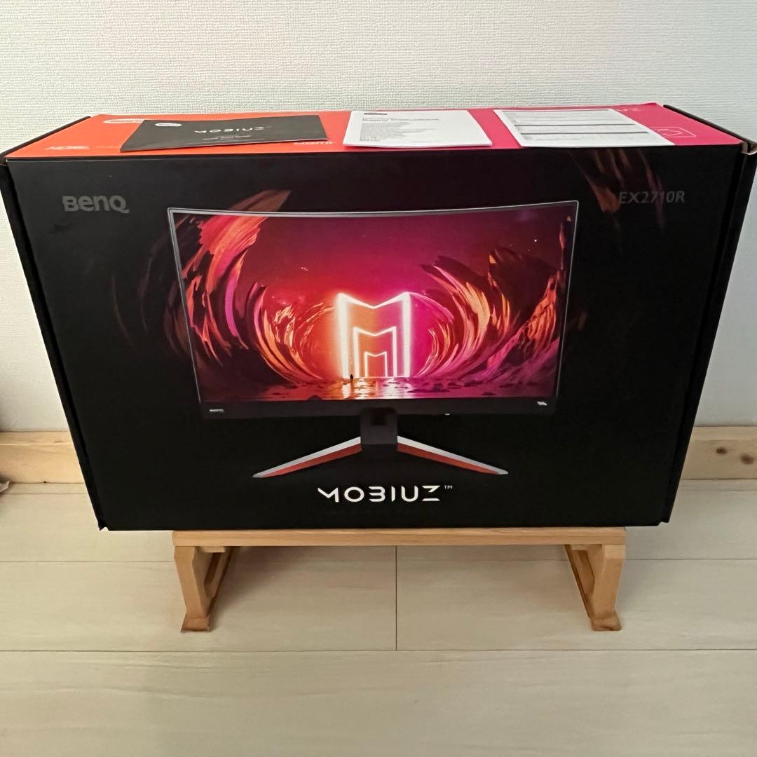 【27インチ】BenQ MOBIUZ EX2710R 湾曲ゲーミングモニター