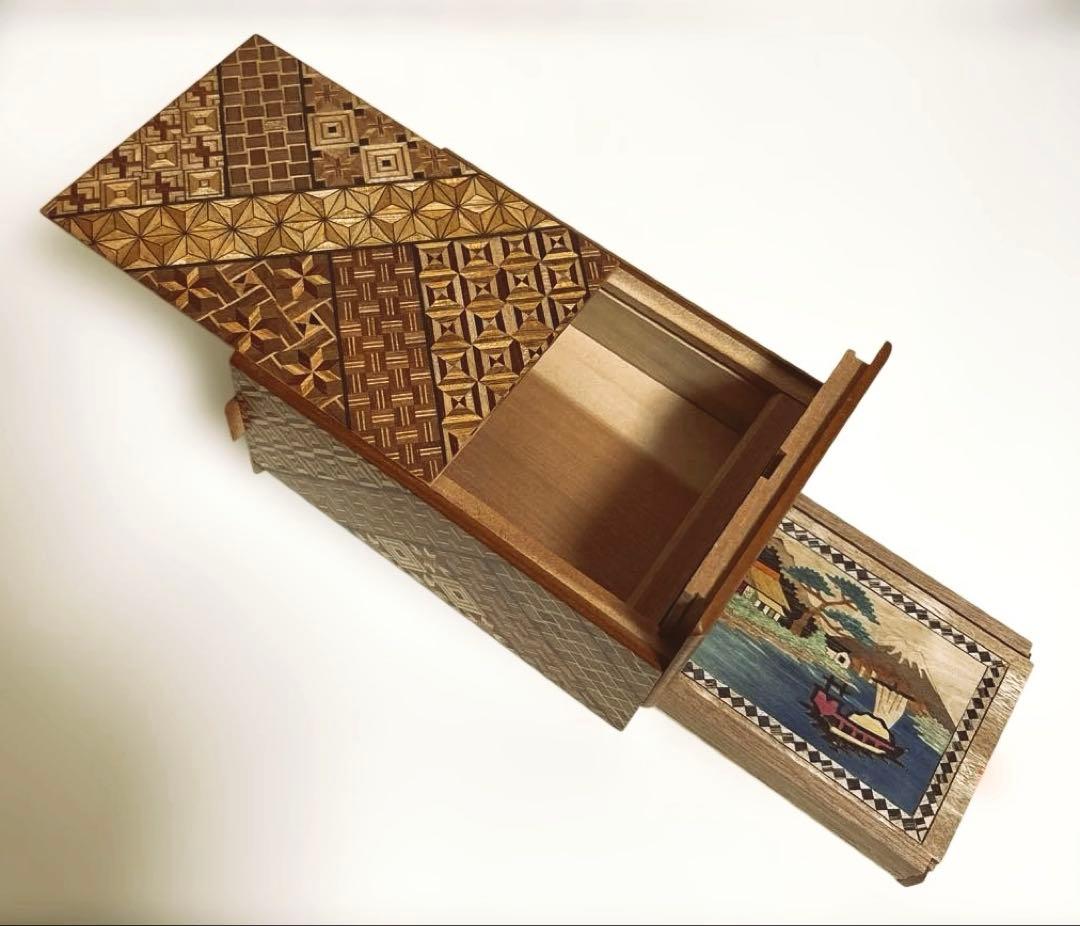 【希少・未使用品】秘密箱１０回仕掛け　５寸音入