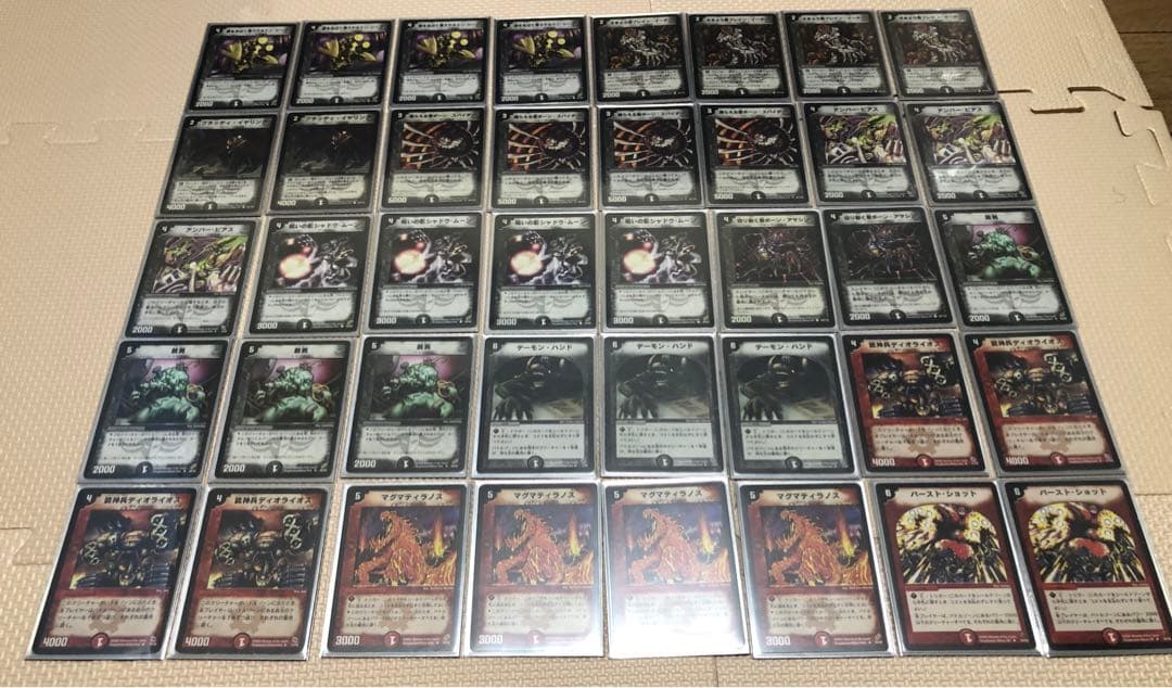 ゆ*ん様 デュエマクラシック基本編　引退品まとめ売り　デッキ16個セット　旧枠統