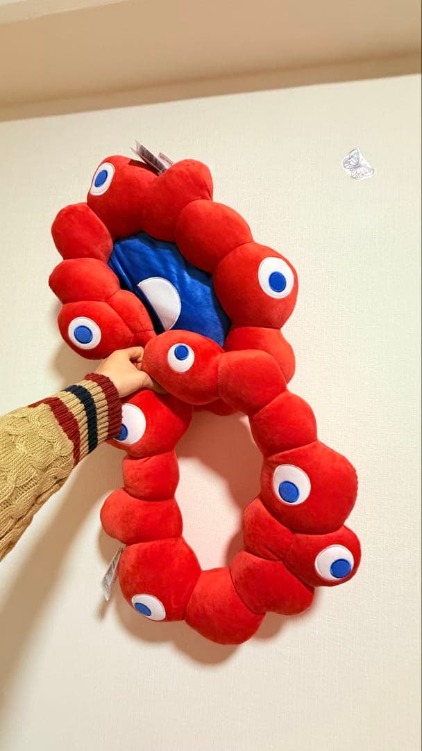 ミャクミャク ぬいぐるみ 顔 大サイズ 関西万博expo2025 クッション