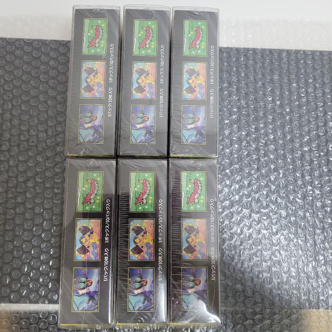 ポケモンカードMEGAドリームEX 新品未開封BOXシュリンク付　6個セット
