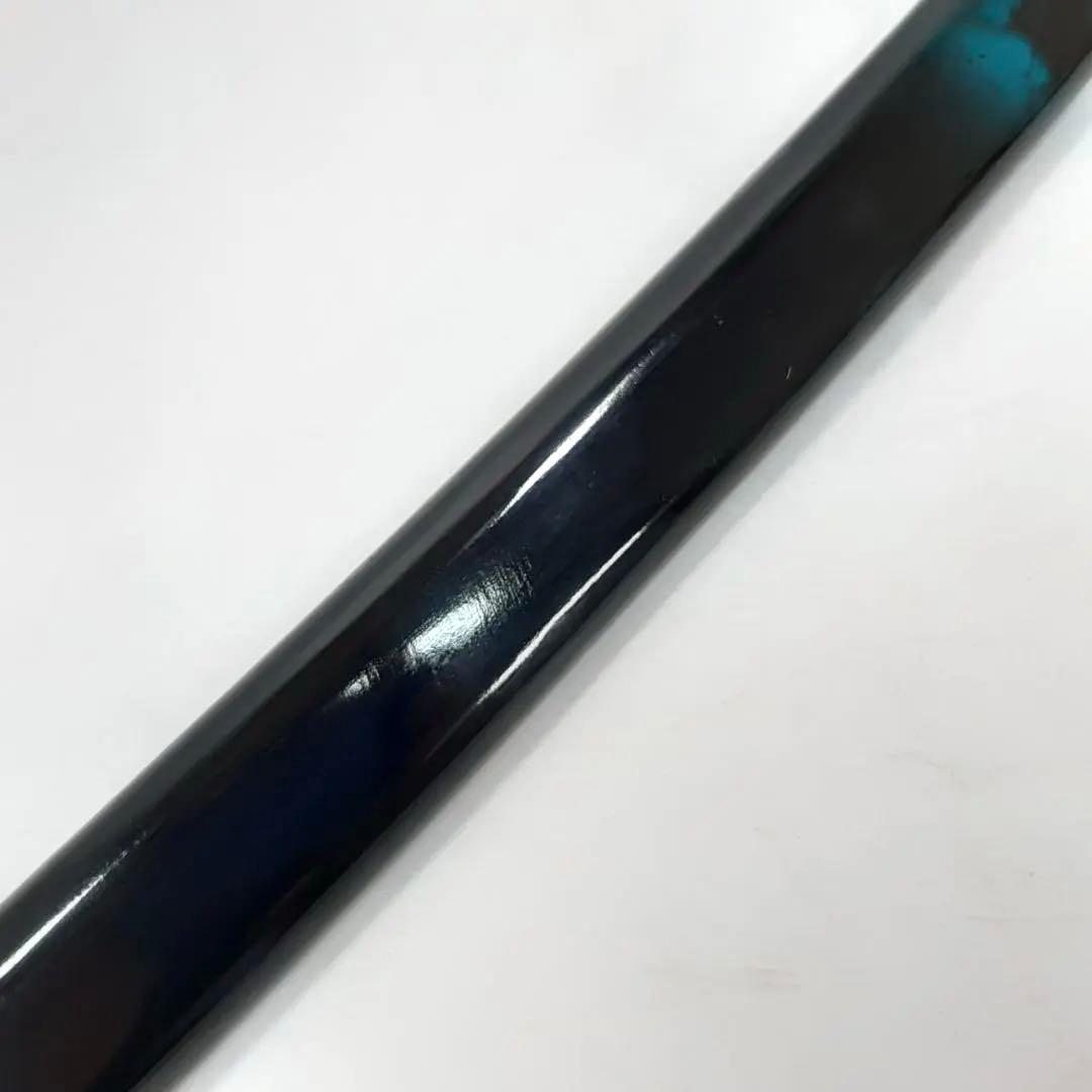 模造刀大刀 青柄 雲龍楕円鍔 青暈し黒呂鞘